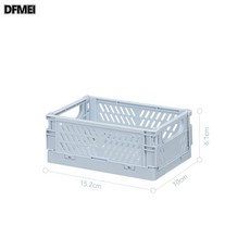 DFMEI 可摺疊塑料 玩具收納箱 多功能車載整理箱, 1個, 5002隨機色