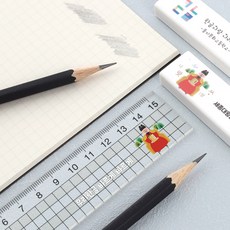디자인아지트 네임 투명자 15cm 한글날 필기구 학생선물, 한글날02, 영문17