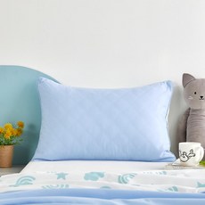 [모던하우스 인천점] 마미허그 소프트워싱 라이트 베개커버 60x40 드림랜드 블루 -[CZ0325018], 단품