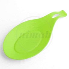 님아 그린 실리콘 국자 받침대 소 조리도구받침대