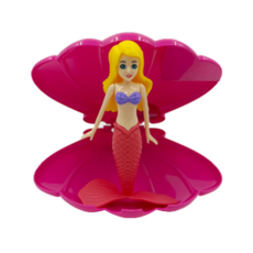 워터팝공주 인어공주 물속 회전 장난감 물놀이용품, 1개, 핑크, 285mm