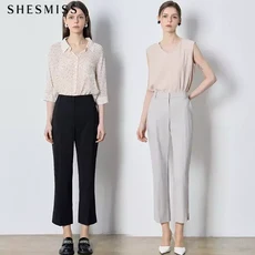 쉬즈미스SHESMISS 차르르 흐르는핏 트윌 솔리드 팬츠 택가격: 158000원 1015580
