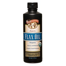 BARLEAN'S 亞麻仁油 無麩質, 1罐, 473ml