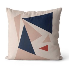 莫蘭迪幾何色塊抱枕 家用沙發高級感靠枕客廳牀頭靠墊可拆洗抱枕, 莫蘭迪風09