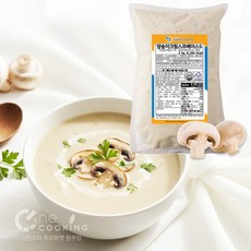 양송이 크림스프 2kg 대용량 업소용 간편식, 1개