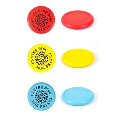 유치원선물 어린이집선물 원반형 플라잉디스크 all+3850vr, 옐로우
