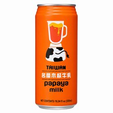 名屋 木瓜牛奶 調味乳, 24個裝, 500ml