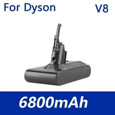 공식 V8 배터리 절대 휴대용 진공 청소기 V8 배터리 SV10 배터리 충전식 배터리 V8, V8DYSON6800