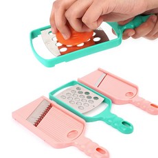 캠핑용 미니 채칼 강판 휴대용 캠핑 야외 요리 조리 도구 채썰기 편썰기 슬라이서, 제품선택, 1개