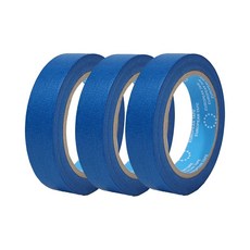 이태리 마스킹 종이 테이프 24mm X 40M 보양 도장 유로피안 파랑 3개