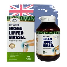 LHC 호주 초록입홍합 GLM 리프리놀 1250mg 120캡슐, 1개