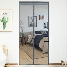 [리빙피스] 심플 문 모기장(90x200cm) (그레이), 상세페이지 참조, 1개