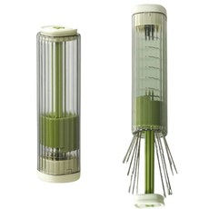 프라홈 자석 원터치 바늘통 손바늘 실뜯개 실꿰기 23종, 1세트, 그린