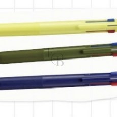 EVERYBAO 제트스트림 3색 507 레몬 옐로우 편리한유성펜 수입펜, 블랙