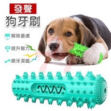 狗狗鋸齒磨牙棒 漏食玩具 寵物耐咬潔牙訓練玩具, 1個