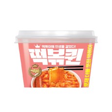 떡볶퀸 로제 더블 토핑 떡볶이, 2개, 275g