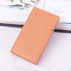 라떼라떼 담배갑 케이스 심플 파우치, 1개, 슬림형 카멜 브라운