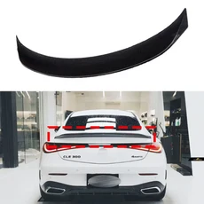 벤츠 CLE300 CLE450 CLE53 AMG C236 쿠페 2024 리얼 카본 파이버 리어 스포일러 덕빌 윙 호환