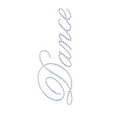 핫픽스 모티브 의류리폼 옷리폼 댄스복리폼 열접착큐빅 - 댄스1, 1개, 백색