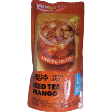 라지 아이스티&망고, 32개, 340ml