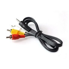 60cm 3.5mm 수-3 RCA 어댑터 케이블 미니 DV 카메라 등 위한 AV 오디오