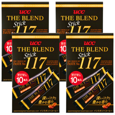 일본 UCC 더 블렌드 117 인스턴트 커피 스틱, 4개, 10개입, 2g