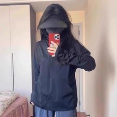 冰絲防晒連帽外套 超薄款透氣防紫外線