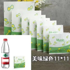 Musie 防油小吃紙袋 食品包裝袋, 1個