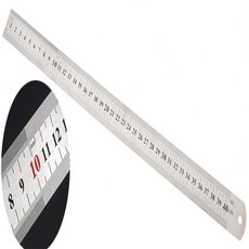 올리버샵 40cm 제도 쇠자 눈금자