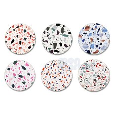 먼데이마켓 세라믹 코스터 빈티지컵받침 찻잔받침