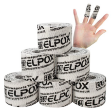 익스트림 로고 에코 엘폭스 리프팅 테잎 5cm (볼링전용) 볼링용품 중약지테이프 볼링테잎 볼링테이프, 화이트, 1개