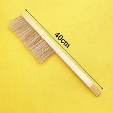 빗자루 나무 말꼬리 손잡이 강모 벌용 플라스틱 벌집 손잡이용 스위퍼, wooden handle, 1개