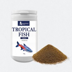 아쿠아테라 프리미엄 고단백 소형 열대어사료 160g(300ml), 160g, 1개