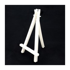 휴대용 화이트 스탠드 보드 소형 철제 이젤 액자