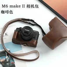 EOS R50 미 미러리스디카 855mm M2 미러리스 M 새상품 바디 EOS, H. 커피색 클래식 M6 II545 매칭 숄더 스트랩