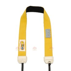 若素良品 可愛相機背帶 掛脖肩帶 微單眼/拍立得配件 可愛文青風, 1個, 黃色