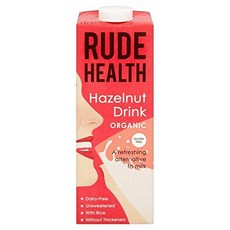 루드 헬스 유기농 헤이즐넛 음료 - 1L (33.81fl oz) Rude Health Organic Hazelnut Drink - 1L (33.81fl oz), 1개