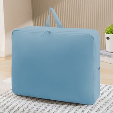 露營中毒本鋪壓縮袋，旅行衣物壓縮袋，棉被壓縮袋，衣服收納袋，節省空間, 1個, 大款-藍