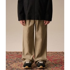 MUSINSA STANDARD KIDS 백 사틴 퍼티그 밴딩 팬츠 [베이지] 417063