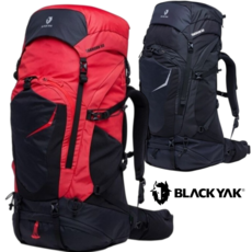 [매장발송]BLACK YAK남여공용 사계절 산행 백팩킹 대용량 배낭가방 야크혼 남여공용 등산가방, 블랙