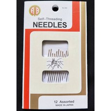 AB 自穿線手縫針, 1個, 綜合手縫針1組