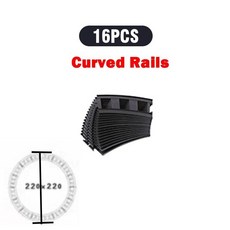 전기 기차 타기 자동차 Ailway 유모차 워커 레일 클래식 모델, China Mainland, 16 curved rails