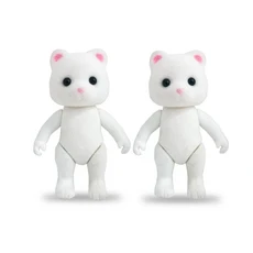 쿠쿠스토어 부활절 토끼 숲 동물 가족 인형 옷 호환 1:12 집 액세서리 10CM 척 놀이 장난감 어린이, 01 China Mainland, 17 G03-L