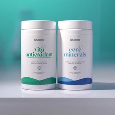 USANA 優莎納 活力基本營養套裝 (2瓶一組，各112錠), 1個, 【2瓶組】1套