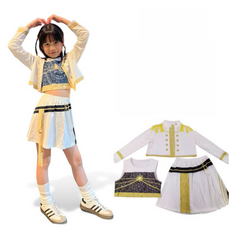 兒童表演服飾三件套, 米拉-120cm( 三件套), 1個