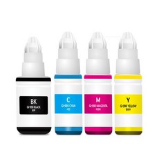 캐논 GI-990 GI990BK GI990C GI990M GI990Y 재생잉크, 1개