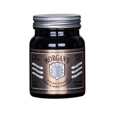 Morgan's 造型髮油 Oudh & Amber 強力定型 100g, 1個, 現貨-金標 瓶罐凹陷不送梳 100g