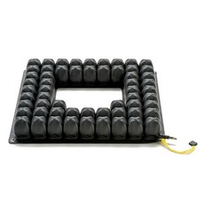 海夫健康生活館 羅荷浮動坐墊(未滅菌) YS ROHO 便盆椅座墊，舒適減壓、輕巧便攜、保護皮膚, 1個