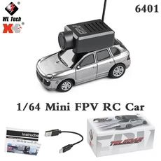 WLtoys 6401 미니 RC 자동차 2.4G 원격 제어 720P FPV 카메라 및 WiFi 앱 소년 소녀를 위한 새로운 레이싱, 04 Gray APP