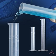 오스틴샵 플라스틱 매스 실린더 과학실험도구, 100ml